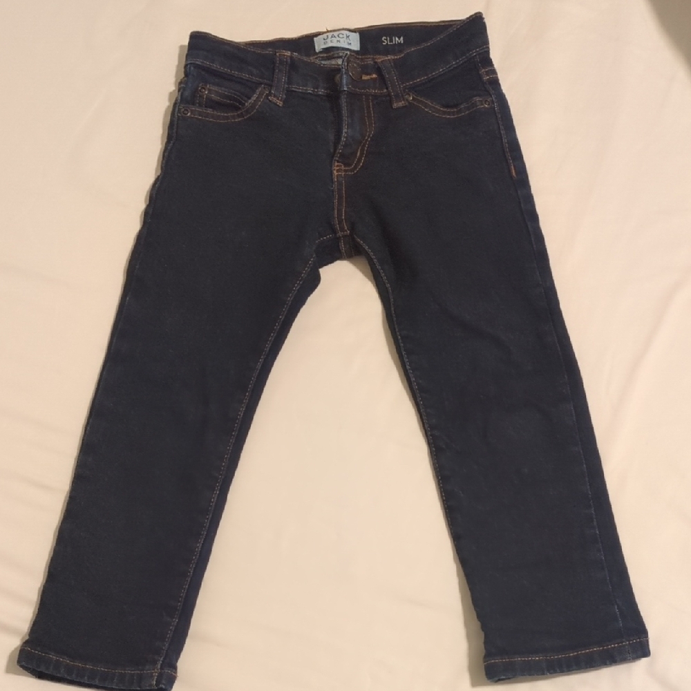 Janie and Jack dark slim fit jeans. Kid's size 3